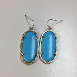 Kendra Scott Dani earrings in turquoise
